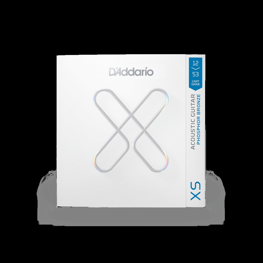 12-53 Light, XS Phosphor Bronze Coated Acoustic Guitar Strings