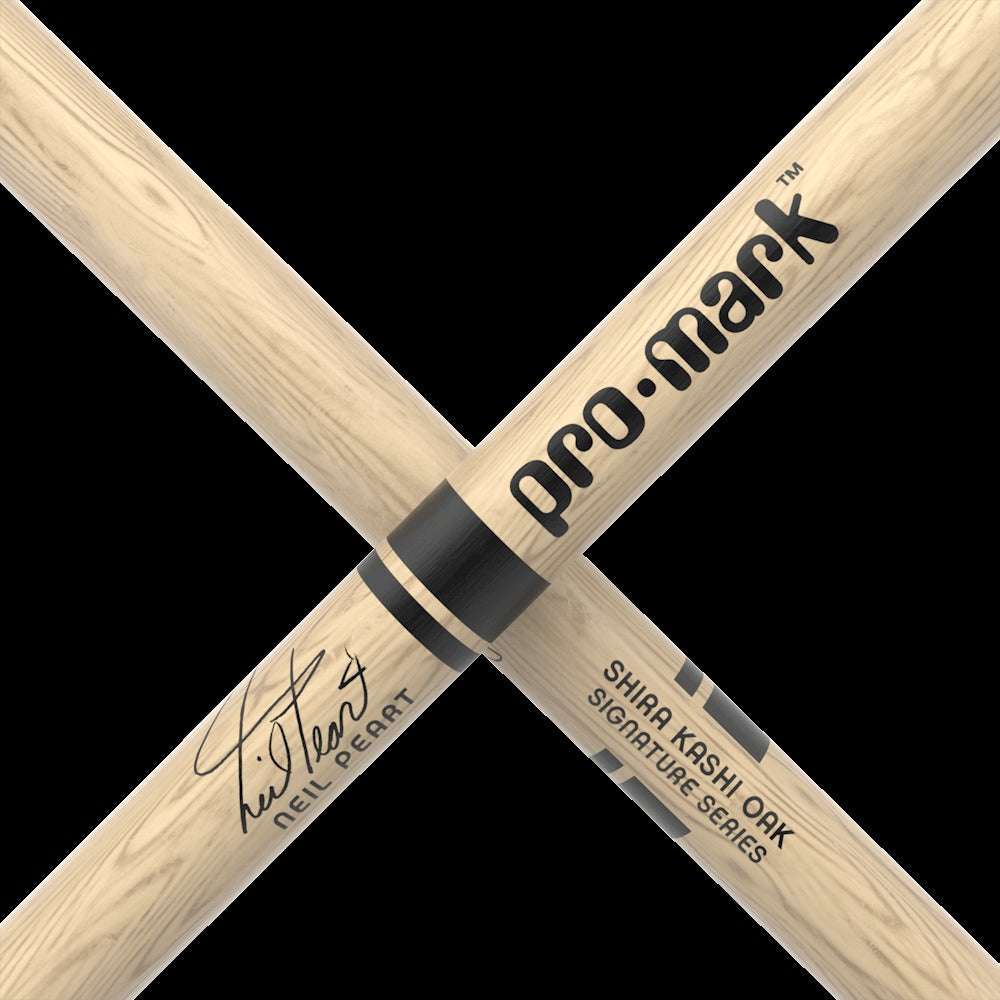 Neil Peart 747 Shira Kashi Oak Drumstick, Wood Tip