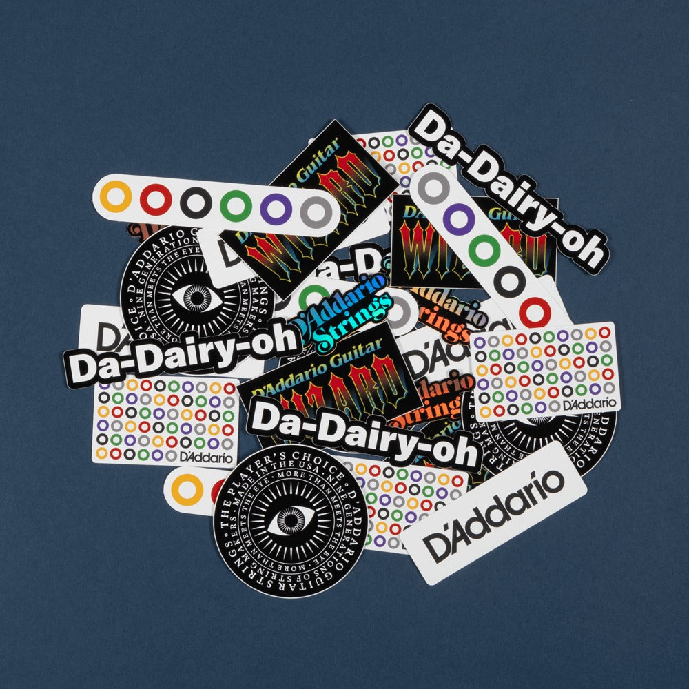 D'Addario Sticker Pack