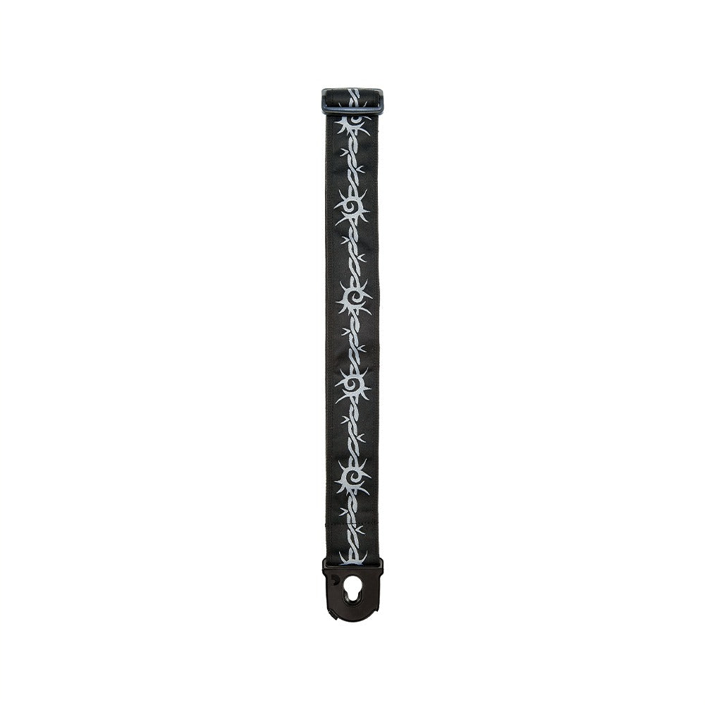 Planet Lock Locking Guitar Strap, Barbed Wire