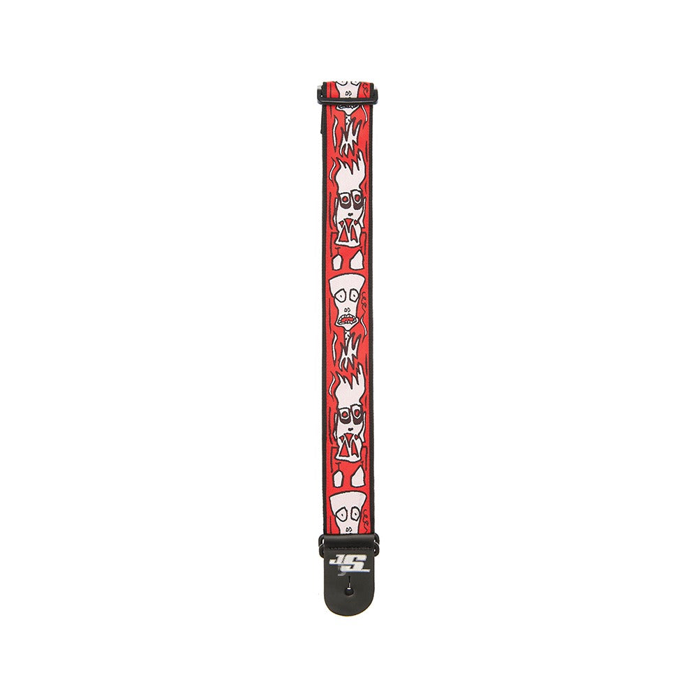 Joe Satriani Guitar Strap, Up in Flames