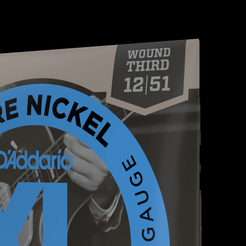 12-51 Jazz Light, XL Pure Nickel Electric Guitar Strings