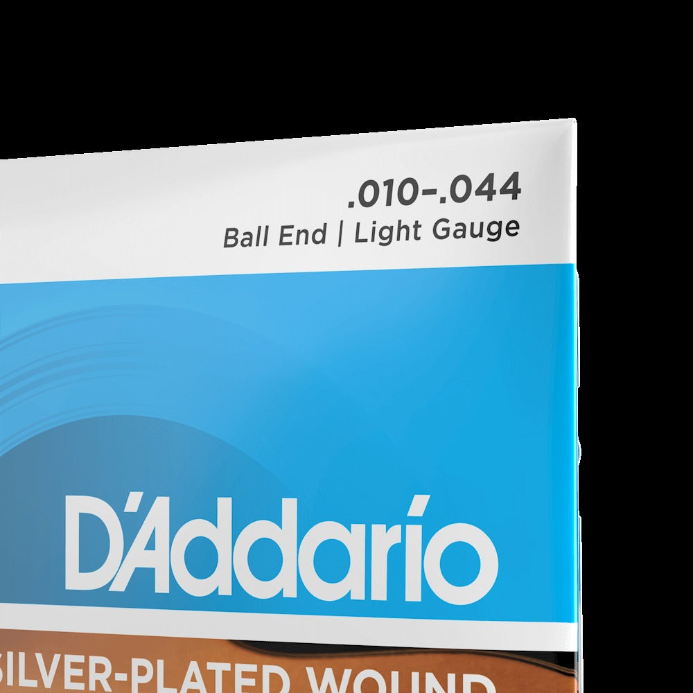 10-44 Light Ball End, Gypsy Jazz Acoustic Guitar Strings