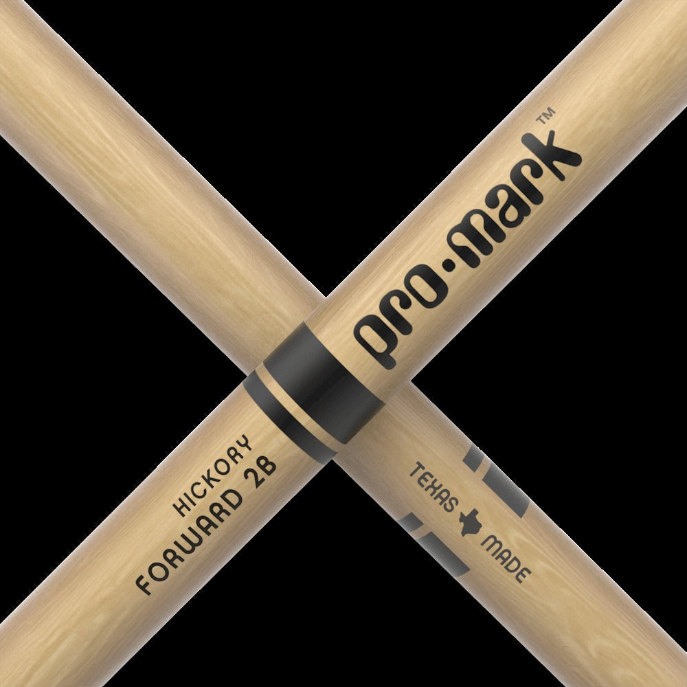 Classic Forward 2B Hickory Drumstick, Oval Nylon Tip