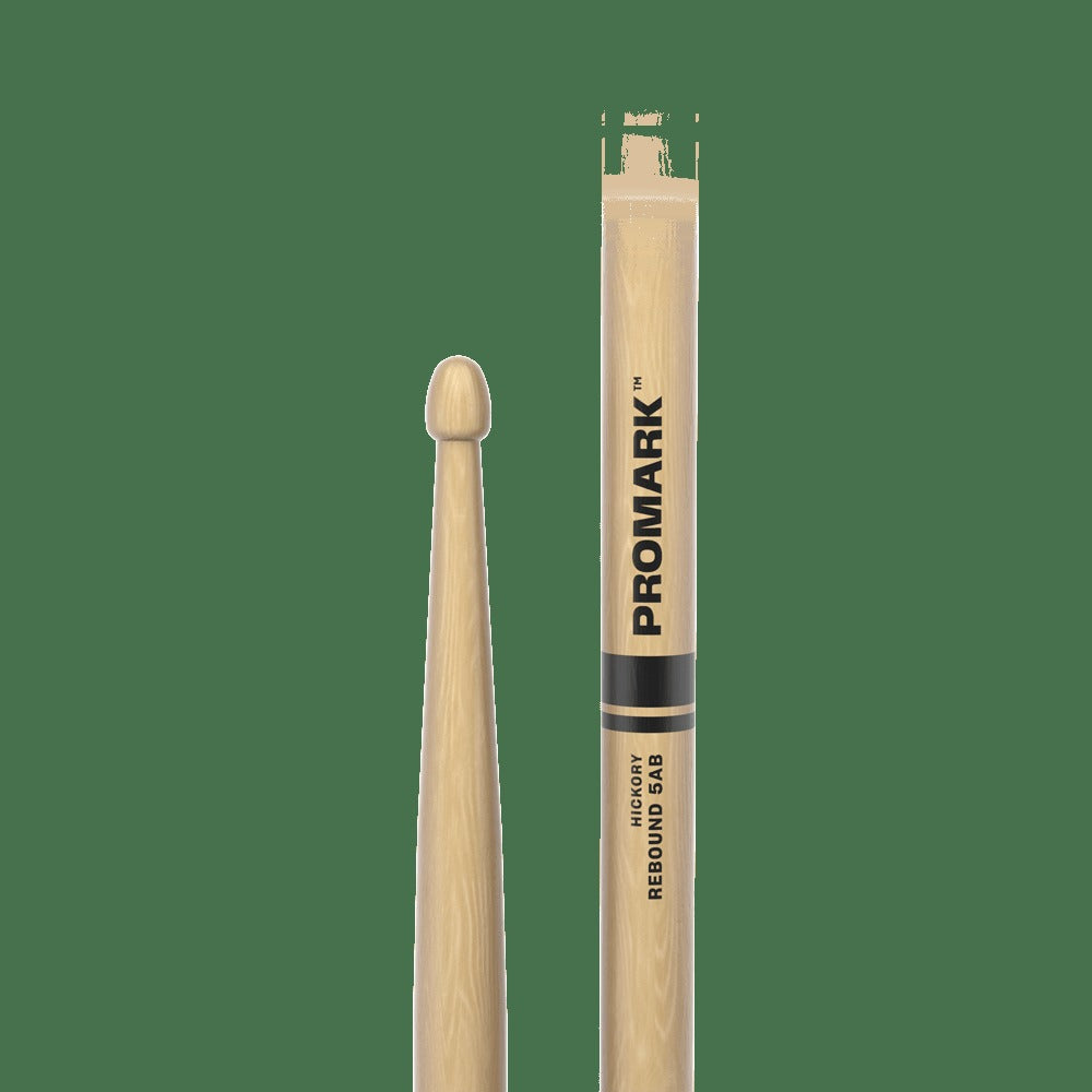 Rebound 5AB Hickory Drumstick, Acorn Wood Tip