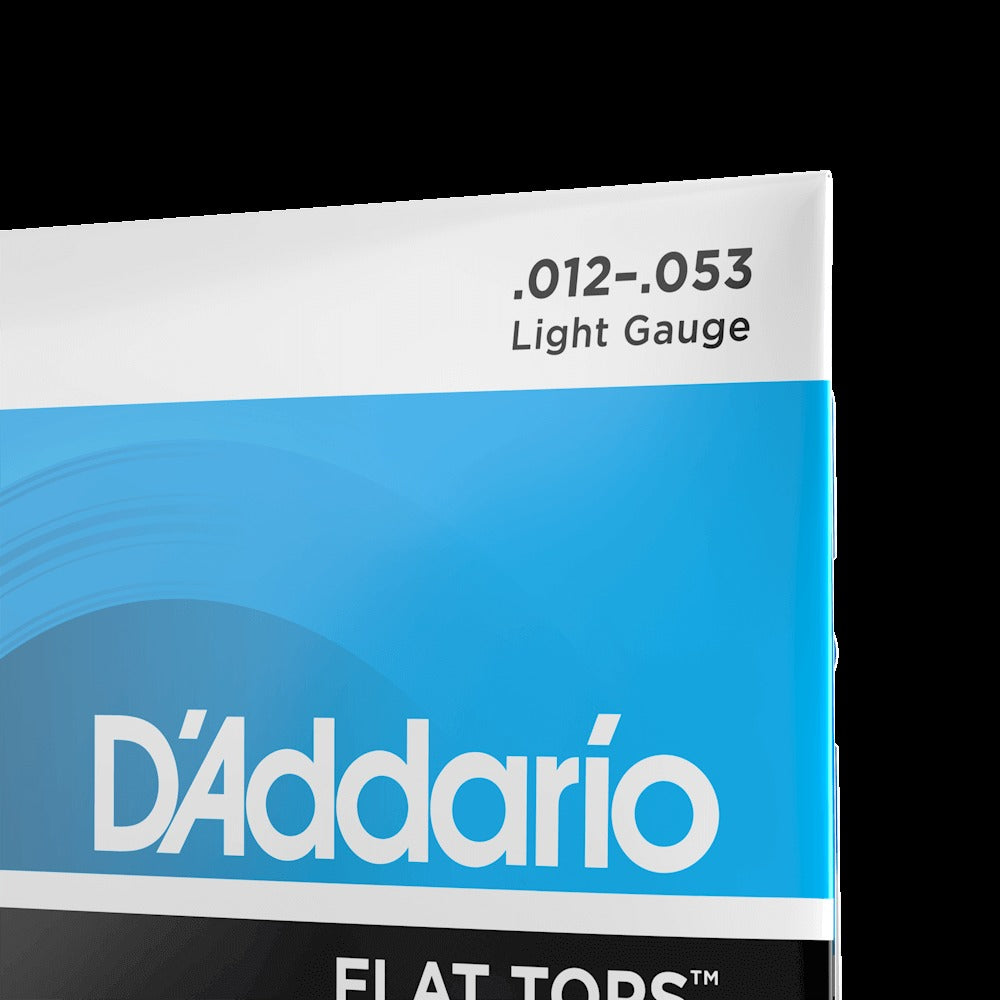 12-53 Light, Flat Tops Phosphor Bronze Acoustic Guitar Strings