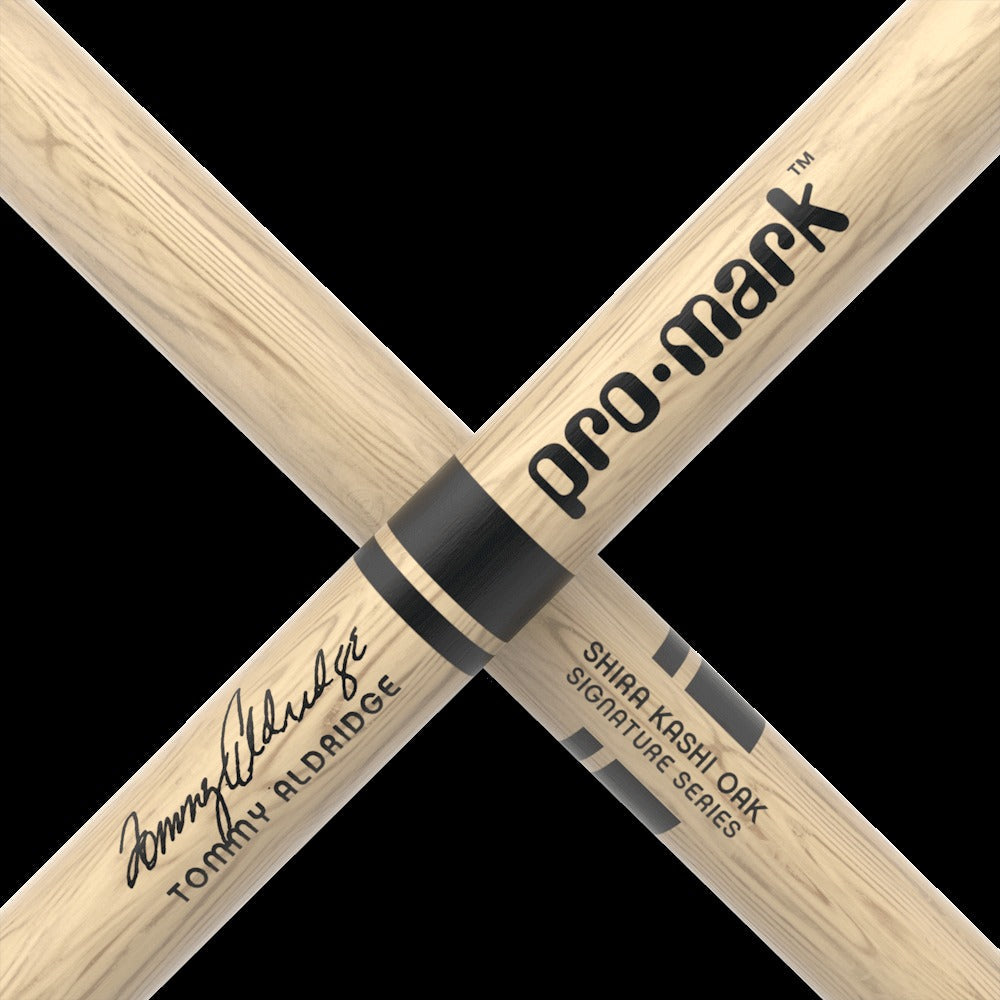 Tommy Aldridge Shira Kashi Oak Drumstick, Wood Tip