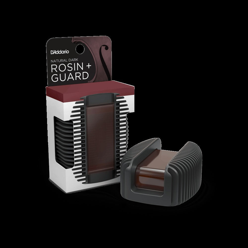 Rosin Guard with Natural Dark Bow Rosin