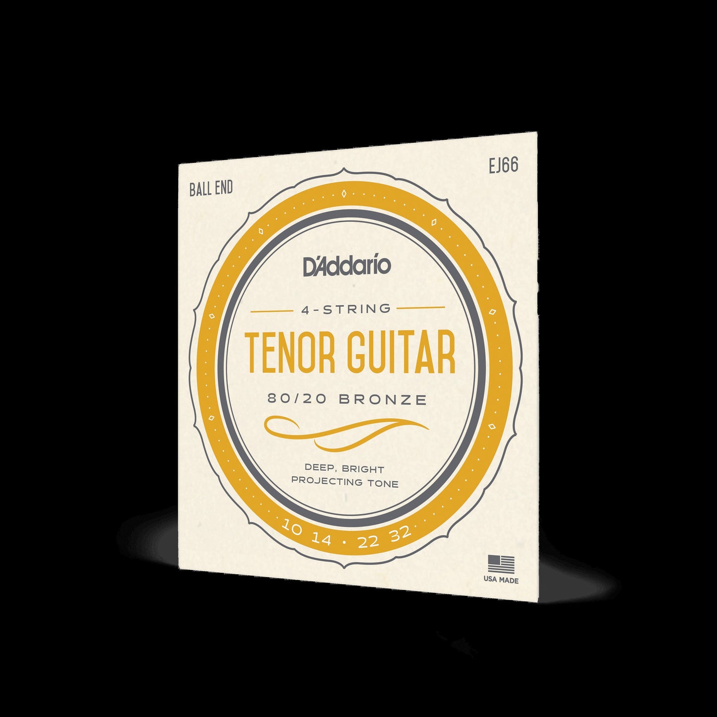 Tenor Guitar, 4-String, 80/20 Bronze