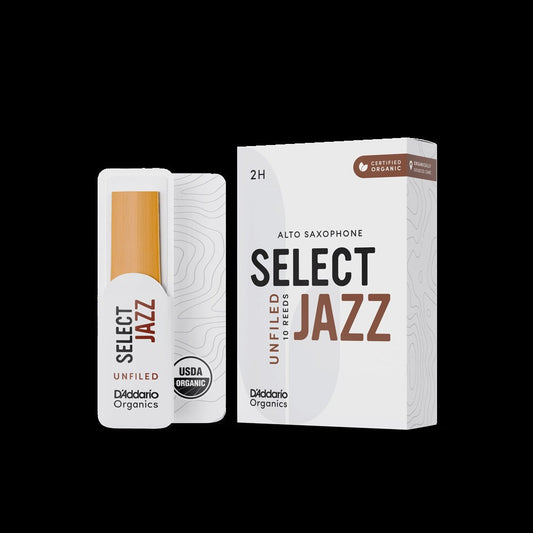 Organic Select Jazz Unfiled Alto Saxophone Reeds