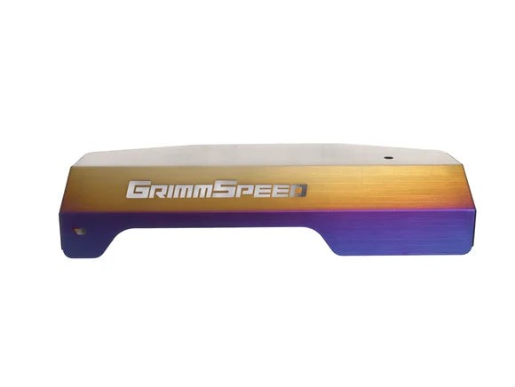 GrimmSpeed Titanium Pulley Cover | 2015-2021 Subaru WRX (GRM.1064.1.0)