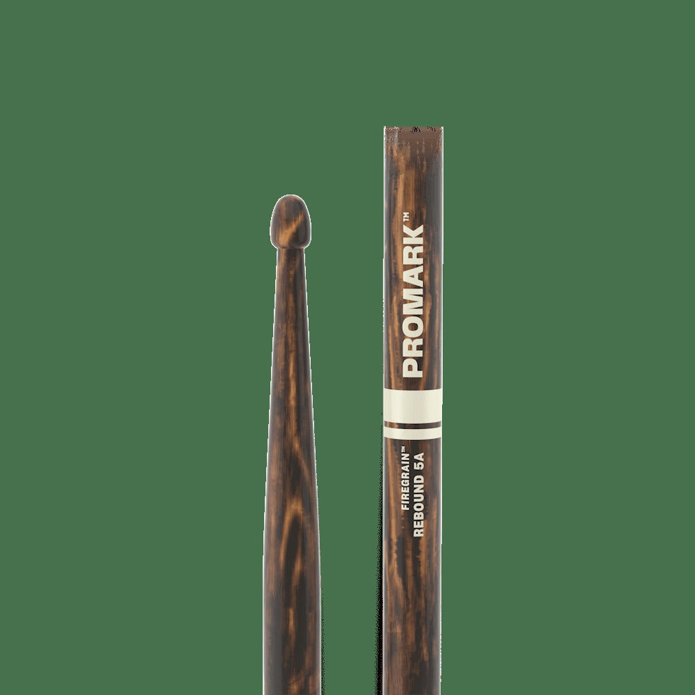 Rebound 5A FireGrain Hickory Drumstick, Acorn Wood Tip
