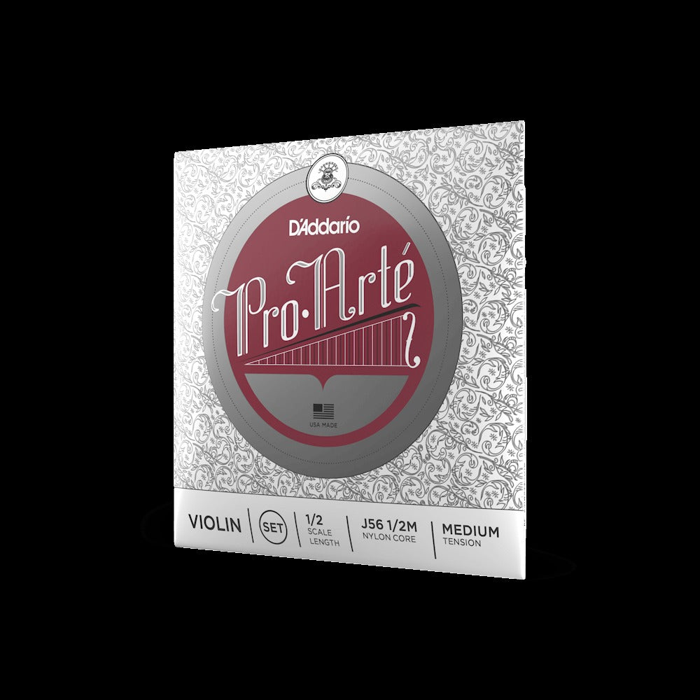 Pro-Arté Violin String Set, 1/2 Scale, Medium Tension