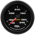 Autometer 2 1/16" 340oF Oil Temp Gauge Stepper MOTOR W/PEAK & WARN | Universal (9240)
