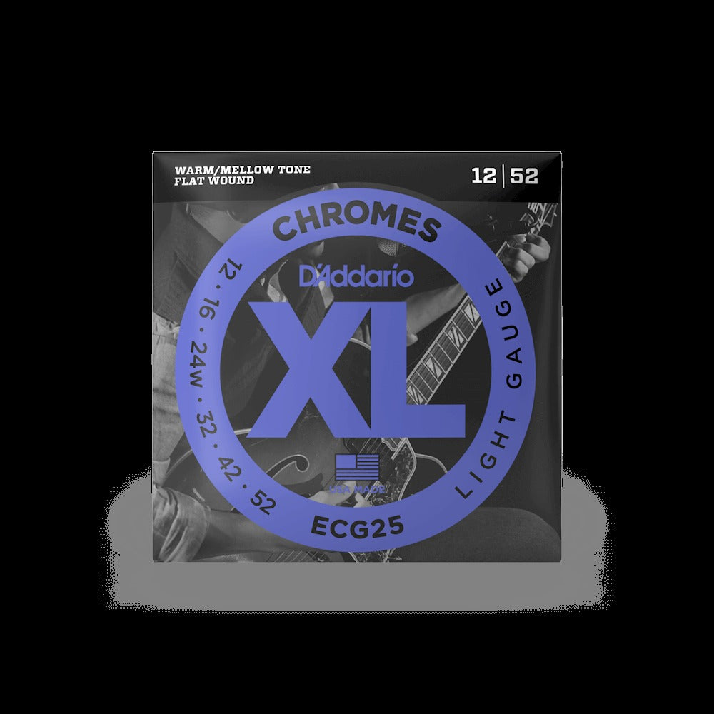 12-52 Light, XL Chromes Electric Guitar Strings