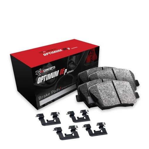 R1 Concepts Rear Optimum OE Pads & Hardware Kit | 2023+ Honda Civic SI (2551-2102-01)