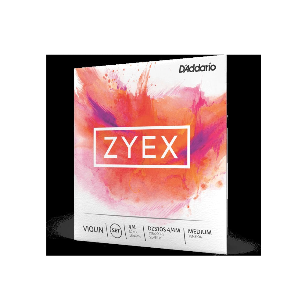 Zyex Violin String Set, 4/4 Scale, Medium Tension