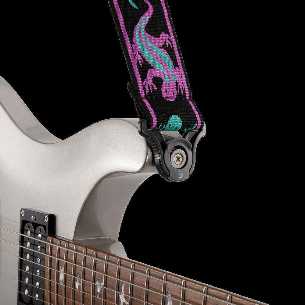 Auto Lock Vintage Planet Waves Lizards Strap
