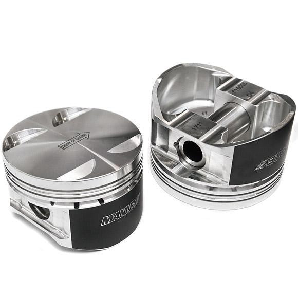 Manley Performance Platinum Series 94mm Stroker (2.1L) Piston Set - 86mm Bore w/8.5:1 (DSM) / 9:1 (Evo)Compression Ratio | 2003-2006 Mitsubishi Evo 8 & 9 / 1993.5-1999 Mitsubishi Eclipse / Eagle Talon (618010C-1)