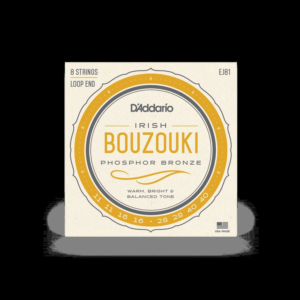 11-40 Irish Bouzouki, 8-String, Phosphor Bronze