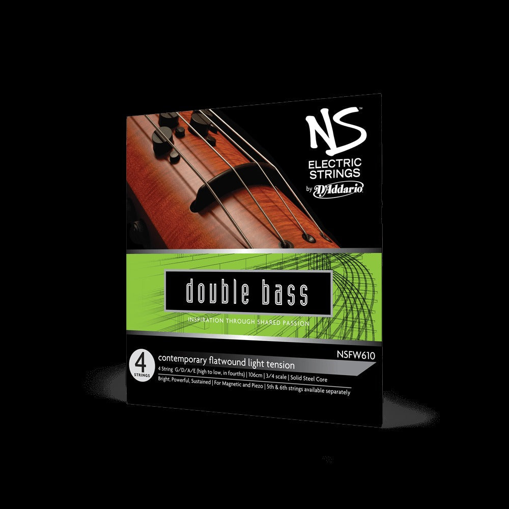 NS Electric Contemporary Bass String Set, 3/4 Scale, Light Tension