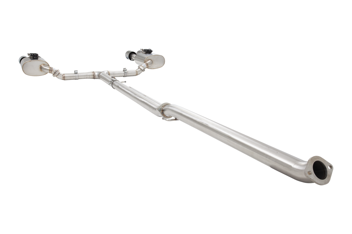 XForce Varex Valved Cat-Back Exhaust System | 2023+ Hyundai Sonata N line AWD (ESHSNL24VKCS)