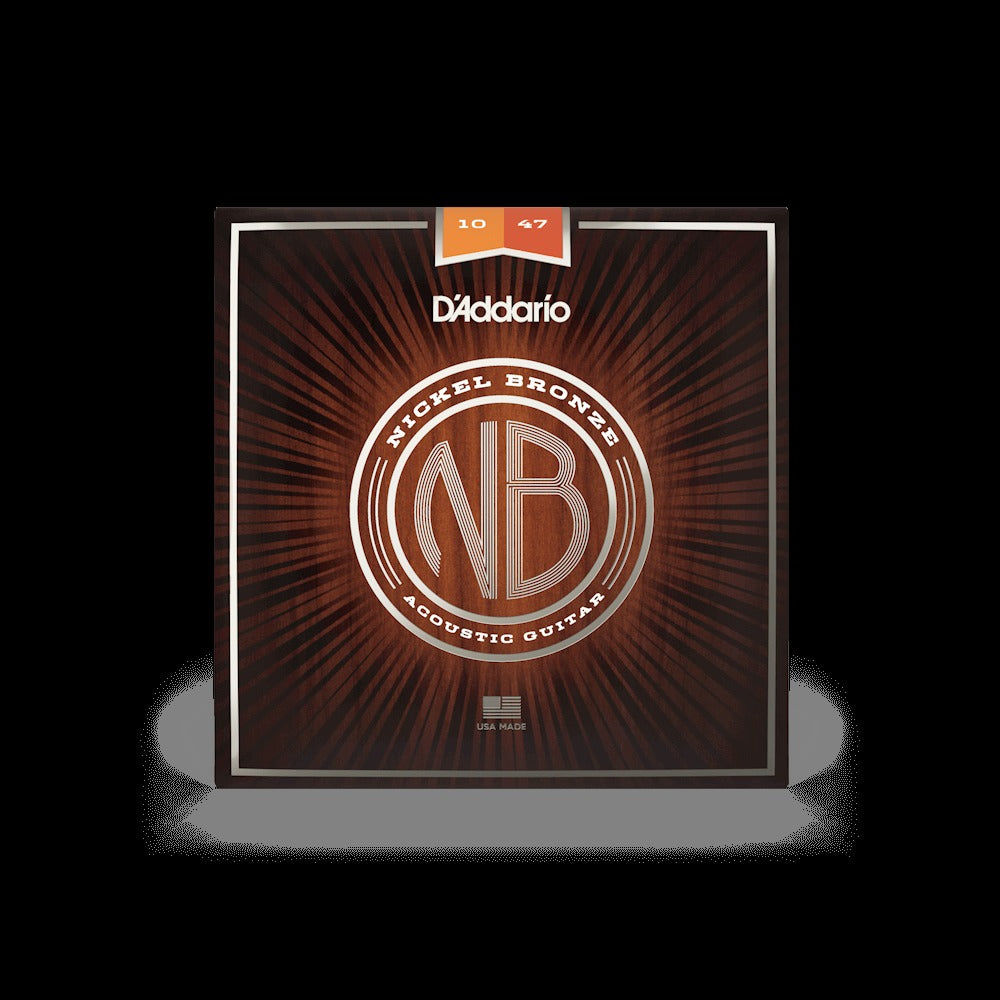 10-47 Extra Light, Nickel Bronze Acoustic Guitar Strings