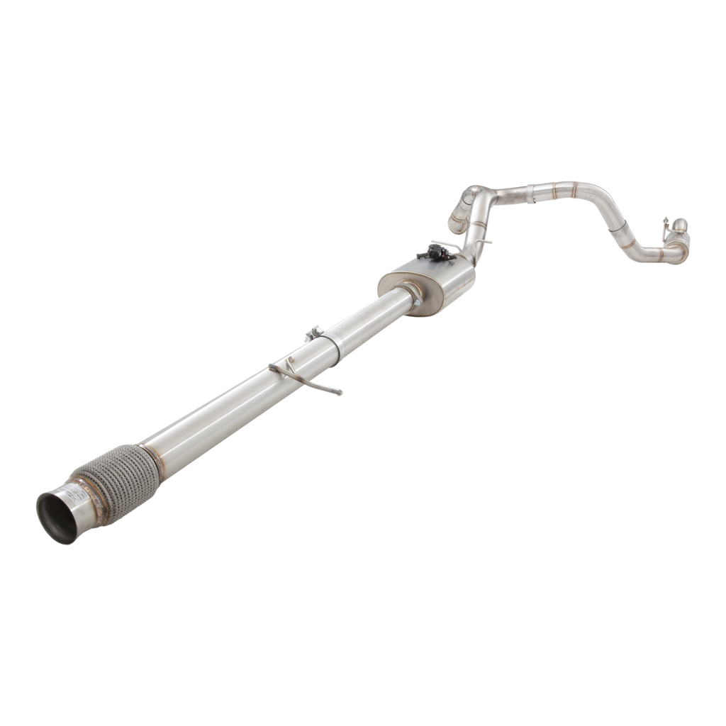 XForce Varex Valved Cat-Back Exhaust System | 2022+ Silverado 1500 Gen 4 ZR2 6.2L (ESCS23VKCS)