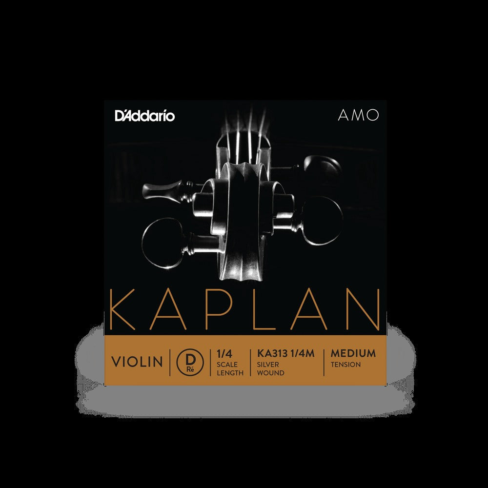 Kaplan Amo Violin String Set, 1/4 Scale, Medium Tension