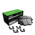 R1 Concepts Rear Performance Sport Pads & Hardware Kit | 2008-2015 Mitsubishi Evo X (2115-1368-01)