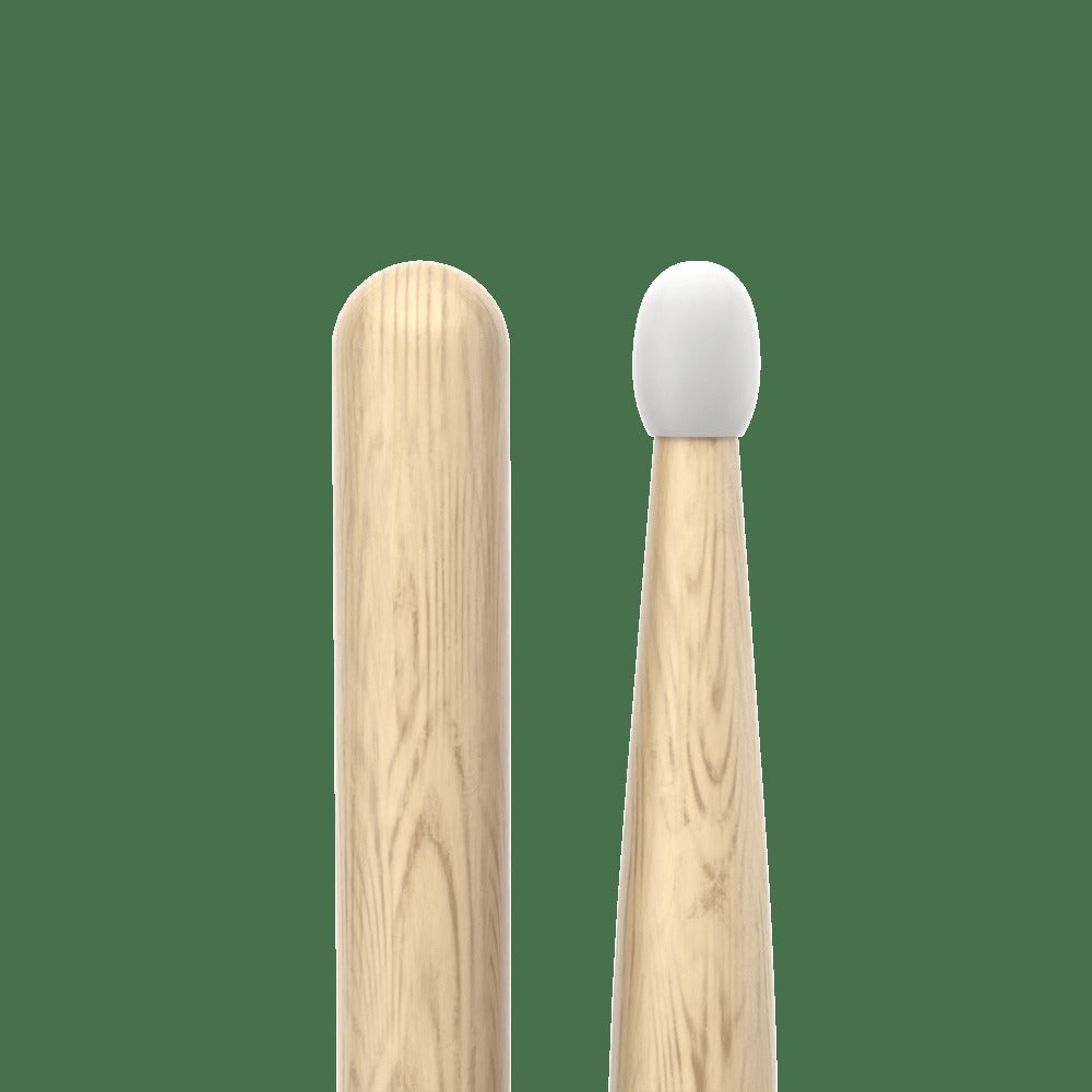 Classic Attack 2B Shira Kashi Oak Drumstick,, Oval Nylon Tip