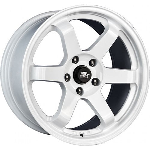 MST Wheels MT01 Gloss White 18x9.5 | 5x114.3 (01-89565-35-WHT)