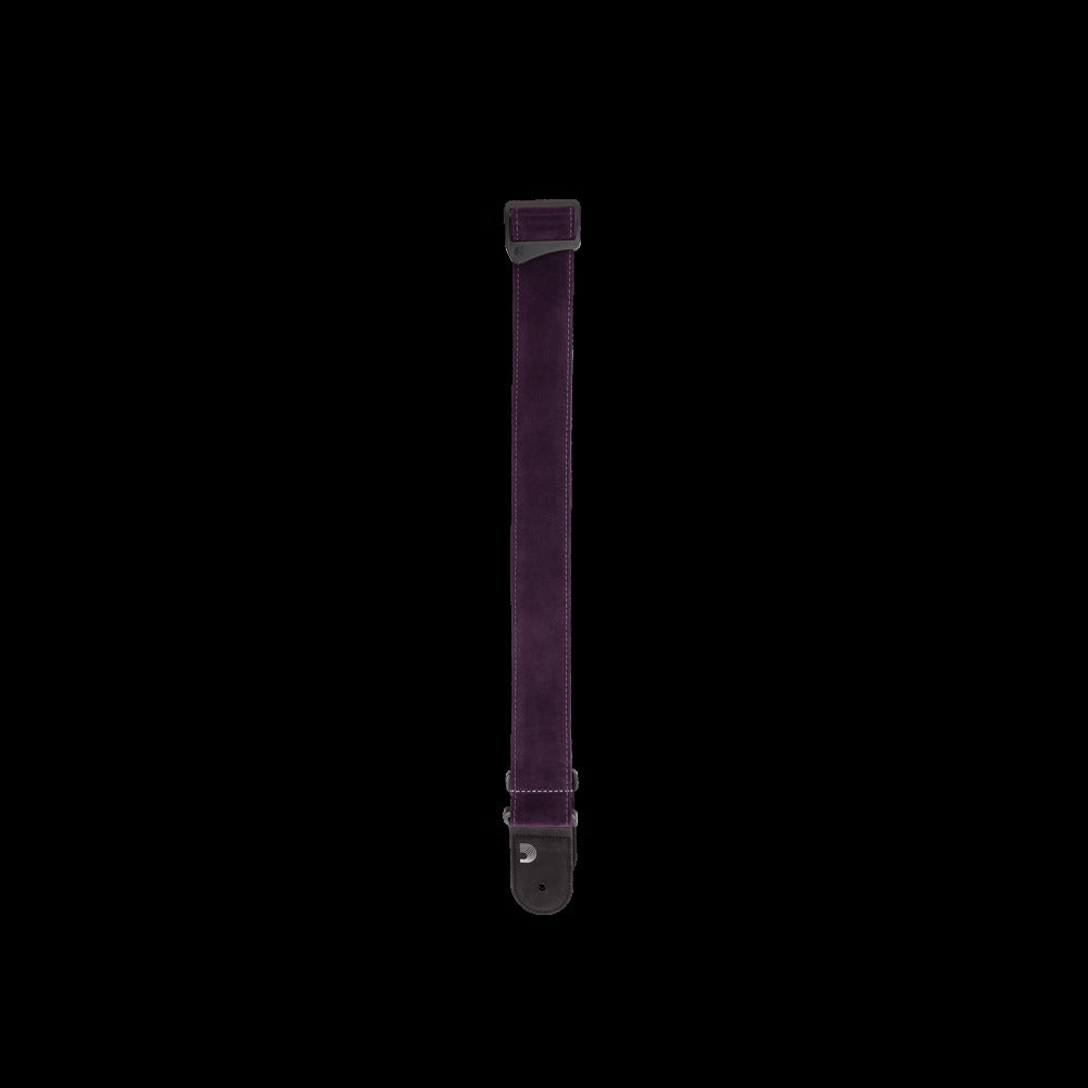 Suede Guitar Strap, Purple