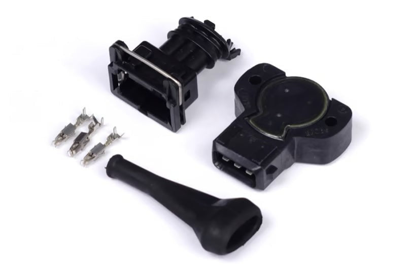 Haltech Throttle Position Sensor -Black Ccw Rotation 8mm D-Shaft | Universal (HT-010404)