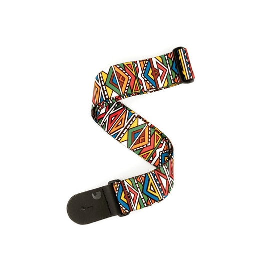 Woven Guitar Strap, Ndebele