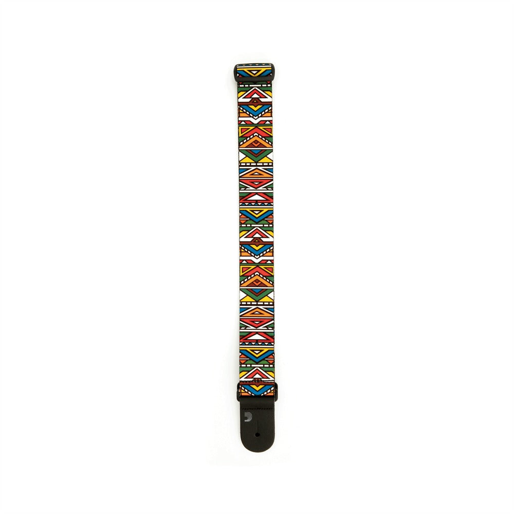 Woven Guitar Strap, Ndebele