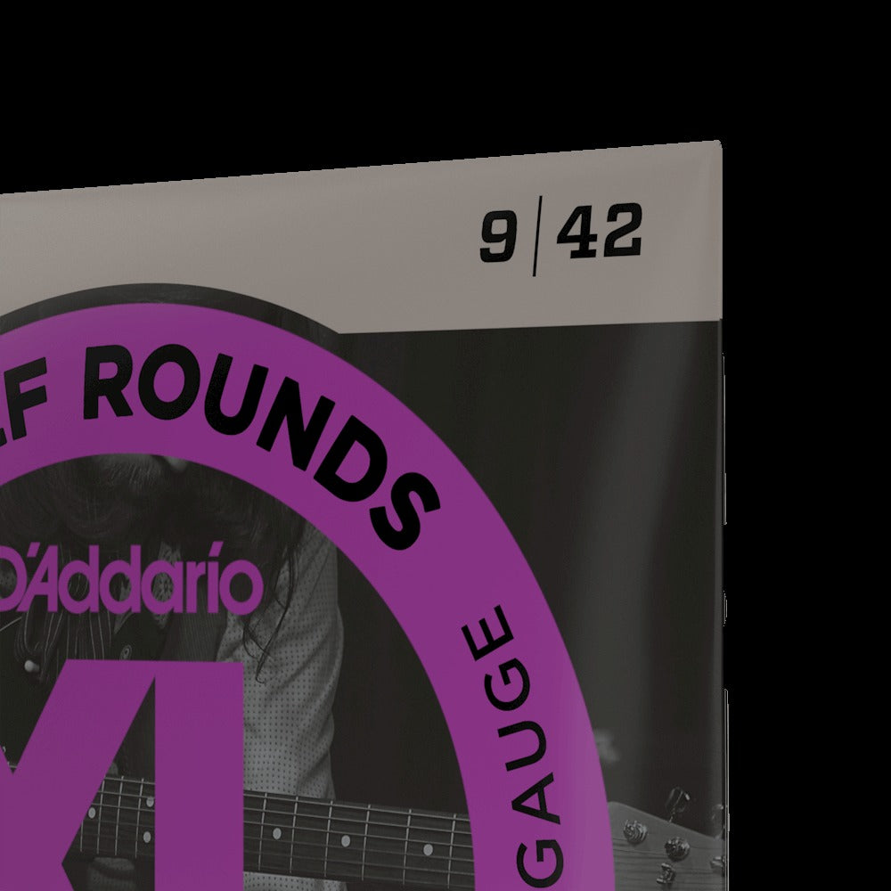09-42 Super Light, XL Half Rounds Electric Guitar Strings