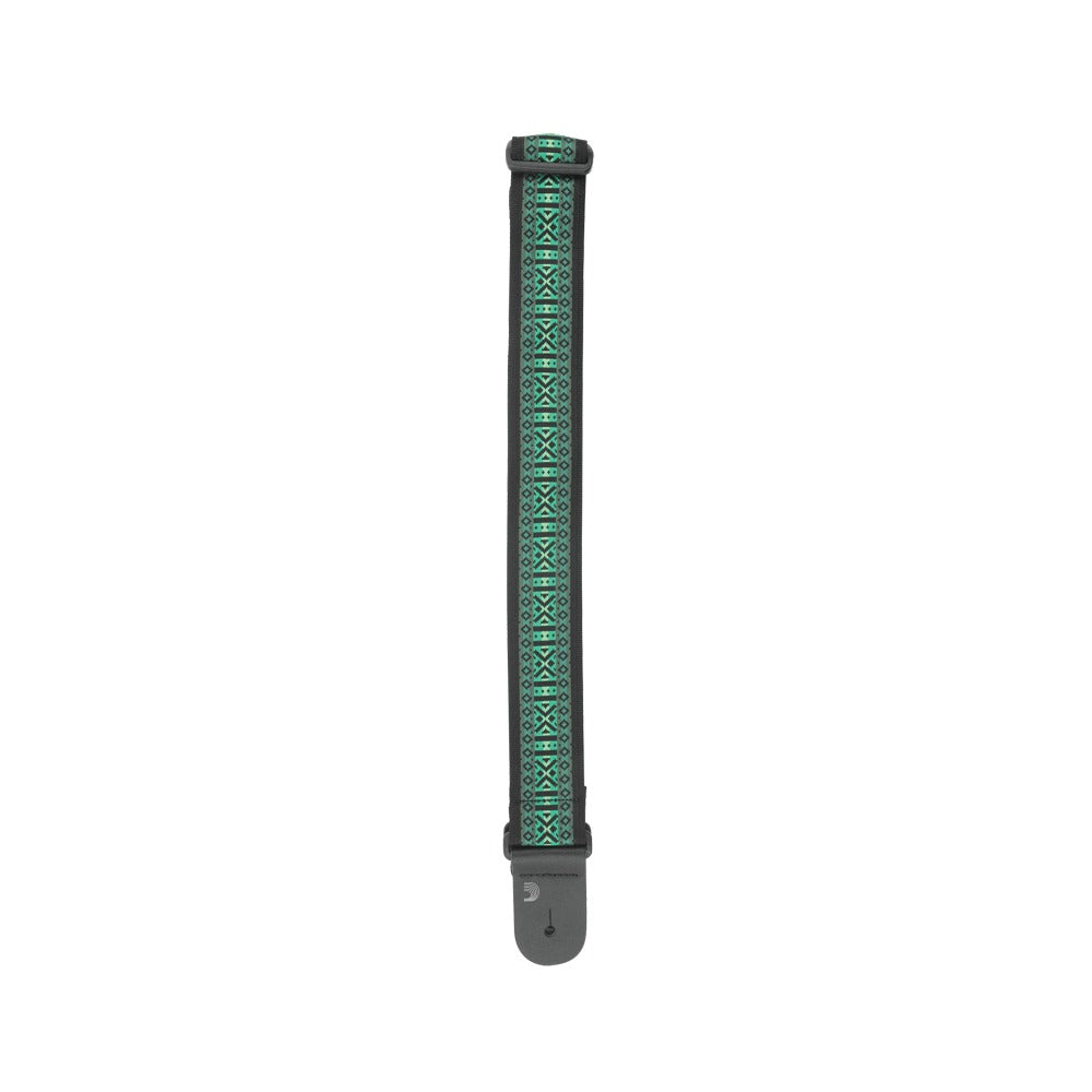 Woven Guitar Strap, Monterey 3, Green