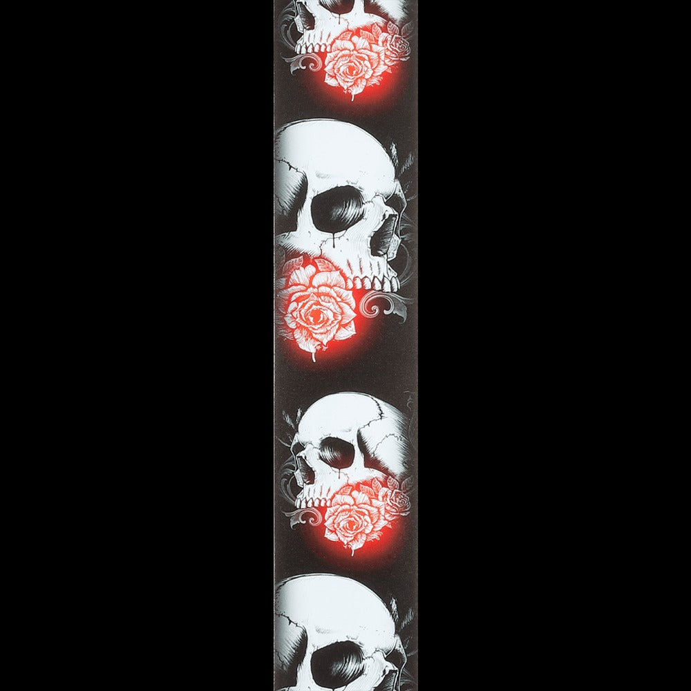 Alchemy Leather Guitar Strap, Definitely Dead