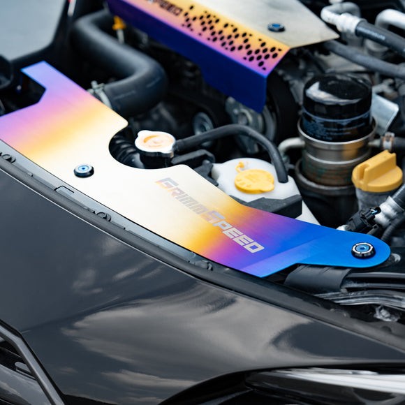GrimmSpeed Titanium Engine Bay Dress Up Bundle | 2022+ Subaru WRX (GRM.1303.5.Ti)