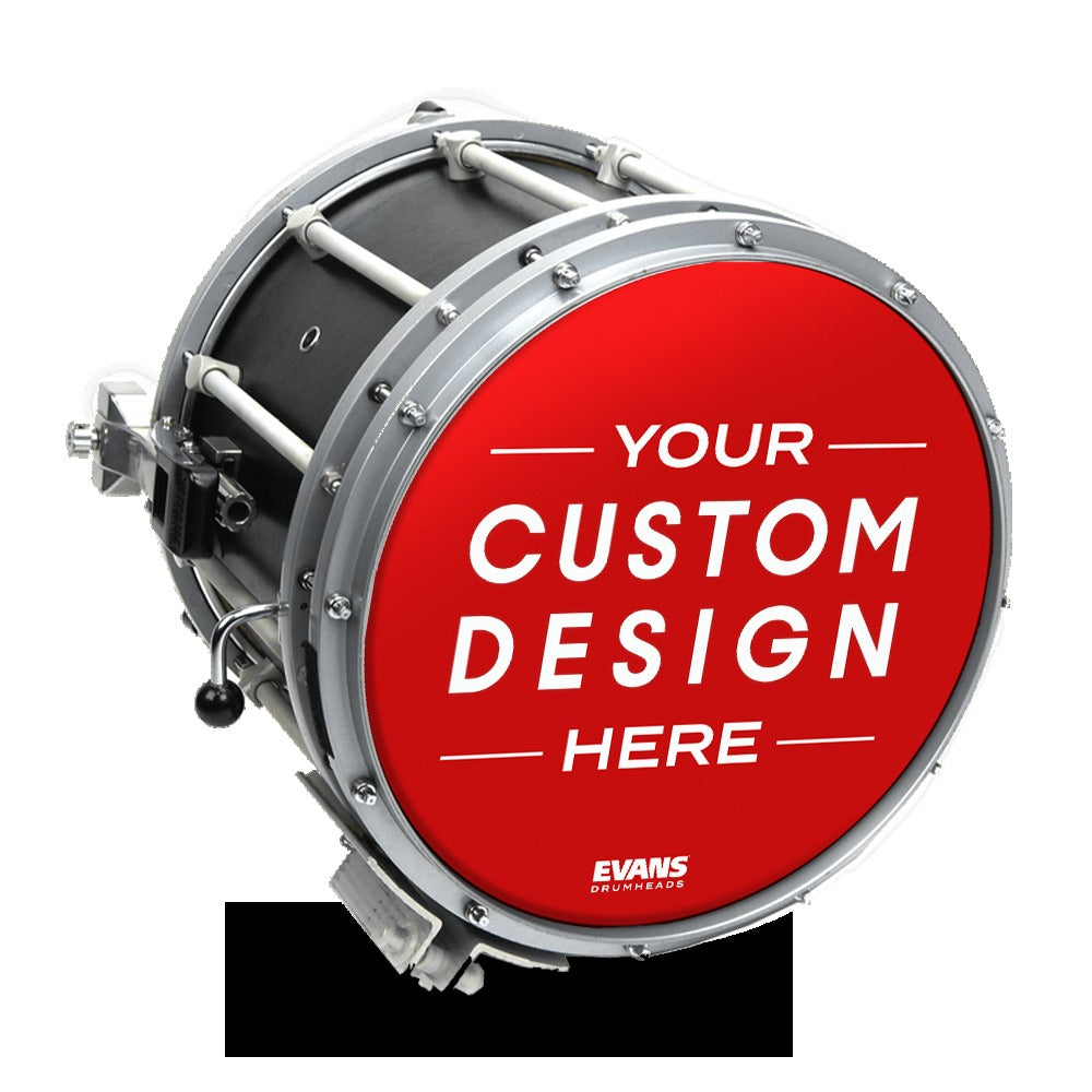 Custom Marching Bass Drumhead