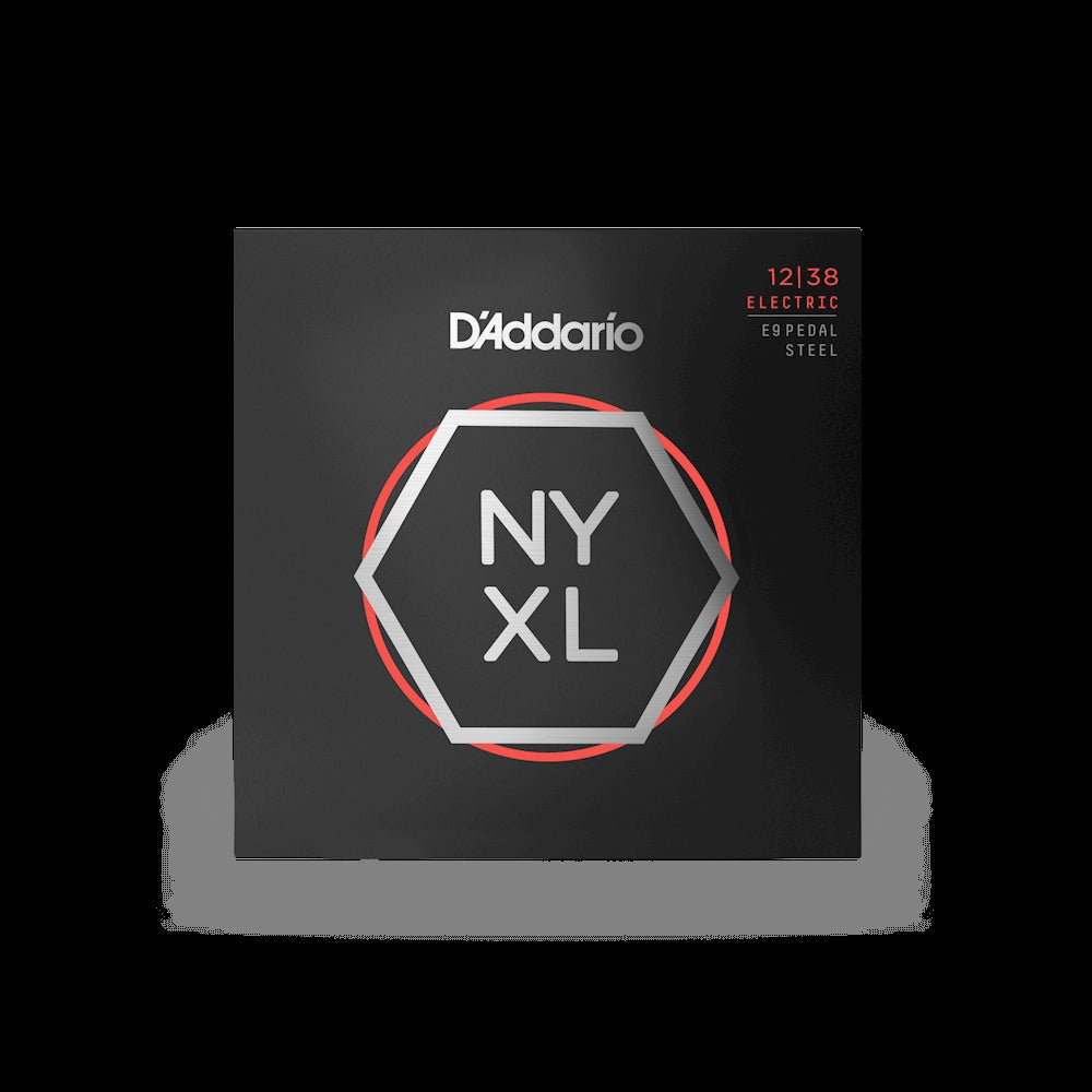 12-38 Custom Medium E9, NYXL Pedal Steel Guitar Strings