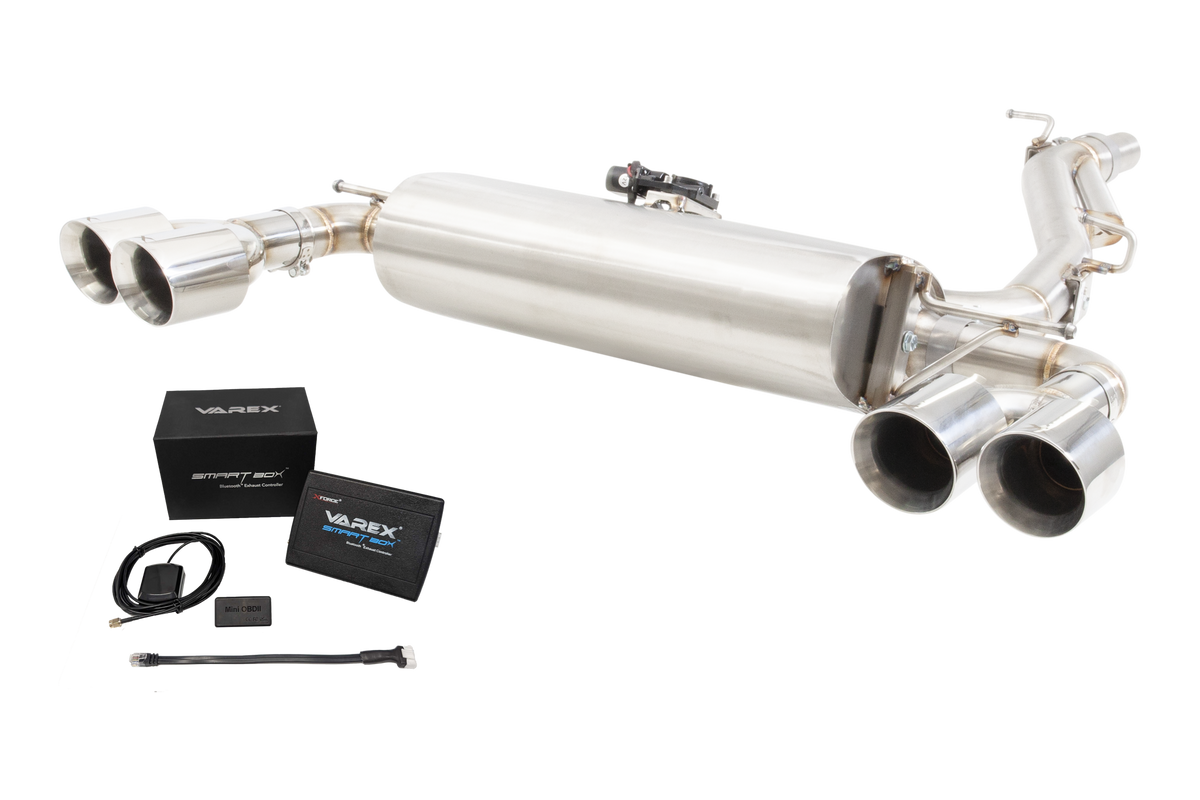XForce Varex Catback Exhaust w/ Smartbox and BMC01 | 2014-2025 Audi S3 Sedan (ESAS38YSVKSB)