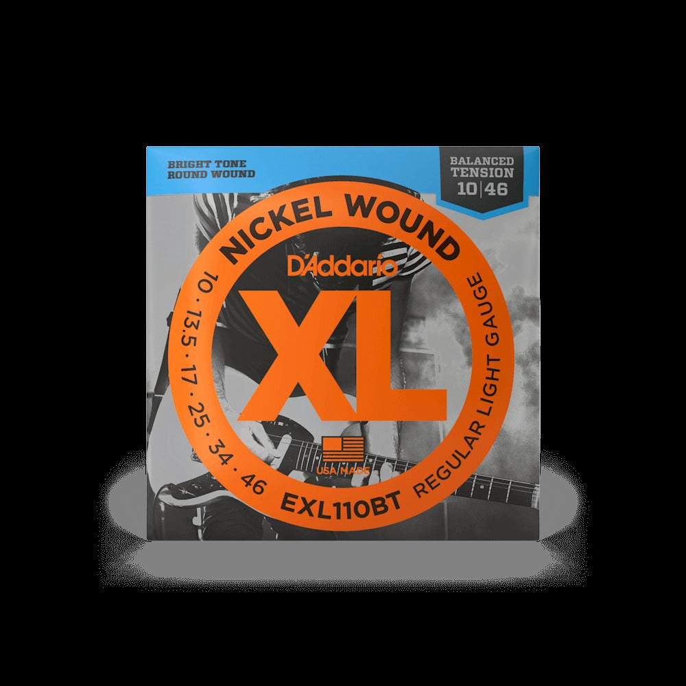 10-46 Regular Light Balanced Tension, XL Nickel Electric Guitar Strings