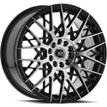 Spec-1 Wheels SP-53 Gloss Black w/ Machined Spoke Faces 20x8.5 | 5x112/5x114.3 (SP-5320853638GBM)