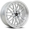 Vors Wheels VR8 Silver w/ Machined Lip 19x8.5 | 5x115 (VR08198551435S-515)