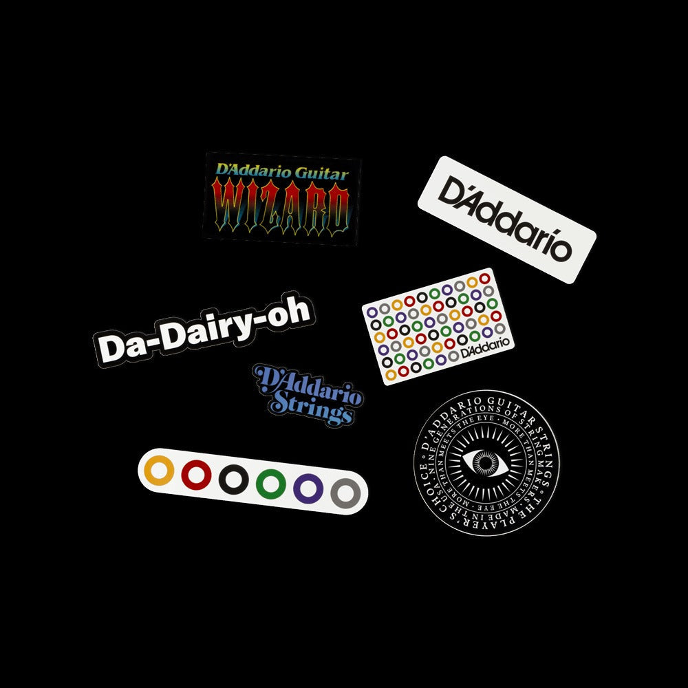 D'Addario Sticker Pack