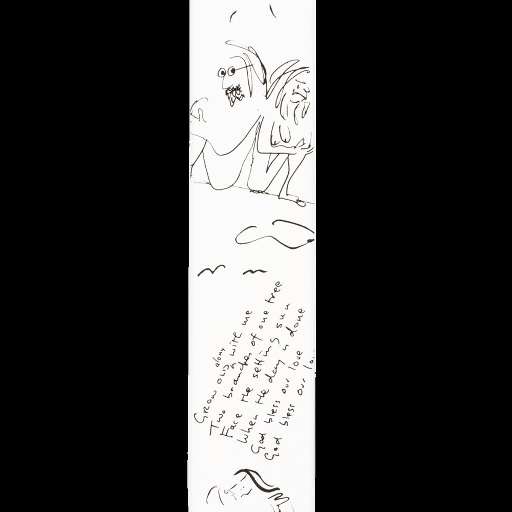 John Lennon Art Series Leather Strap - John & Yoko