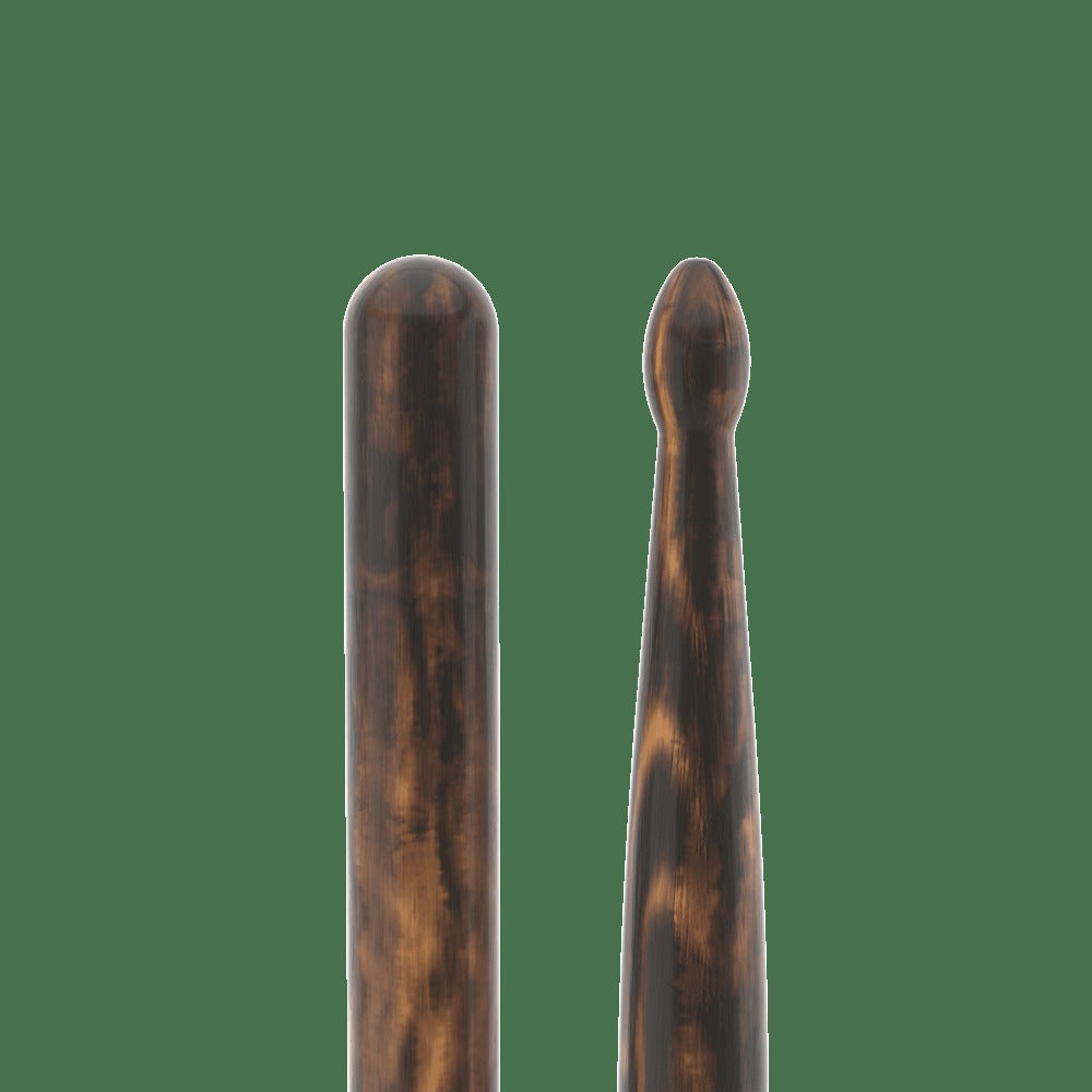 Classic Forward 5A FireGrain Hickory Drumstick, Oval Wood Tip