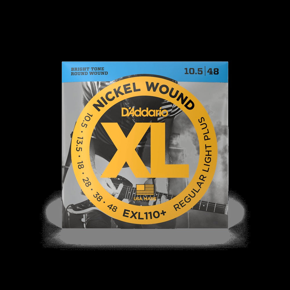 10.5-48 Regular Light Plus, XL Nickel Electric Guitar Strings